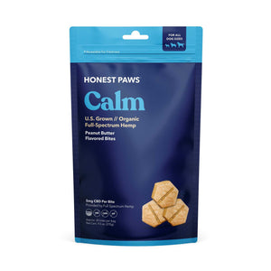 Honest Paws Calm Peanut Butter CBD Dog Bites