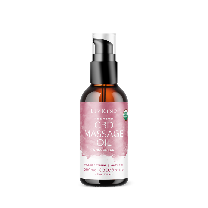 Organic CBD Massage Oil