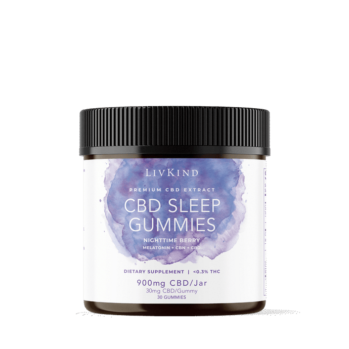 900 mg Sleep CBD Gummies - Berry Flavored