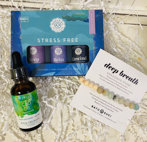 Stress Relief CBD Gift Set
